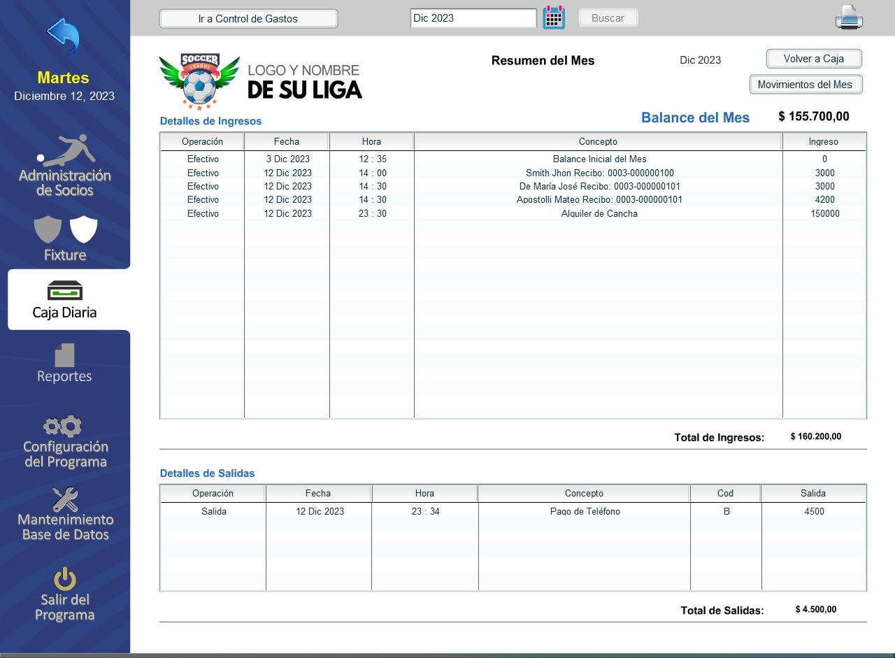 caja diaria 10